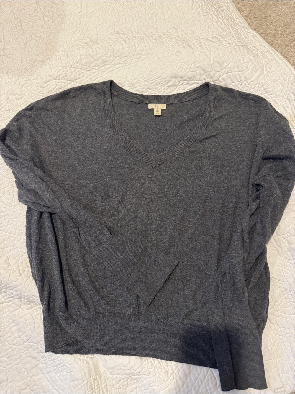 BP slouchy v neck sweater